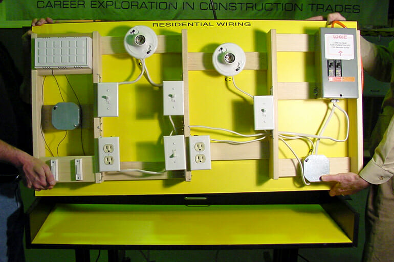 construction zone workstation