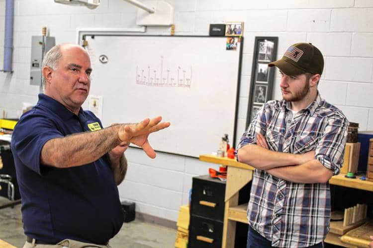 ConVal Regional High School Manufacturing class