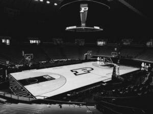 Basketball Court at Purdue University