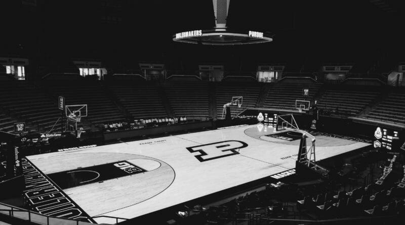 Basketball Court at Purdue University