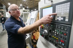 Instructor Mike Scarpitti of Akron CNC Training Center