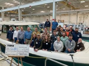 Gift for Great Lakes Boat Building School