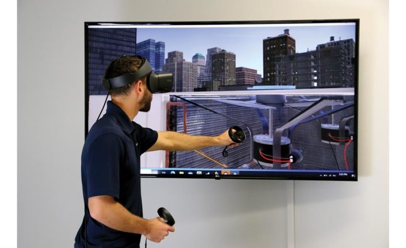 online and VR training