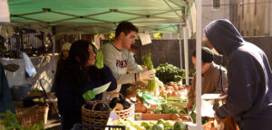 Climate Education at Farmers Market