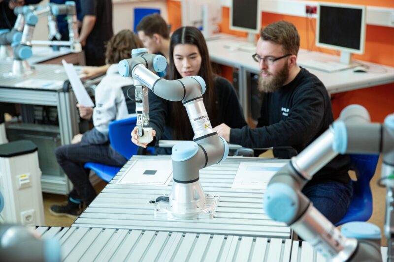 Cobots in Technical Education