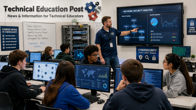 Free Cybersecurity Curriculum Targets High School CTE Skills Gap