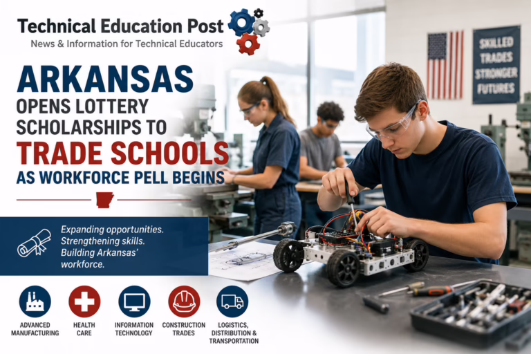 Arkansas Opens Lottery Scholarships to Trade Schools as Workforce Pell Begins