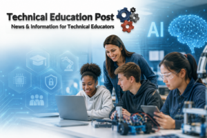 Educators reviewing artificial intelligence tools and school AI policy guidelines for responsible classroom use.