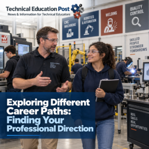 People exploring different career paths.
