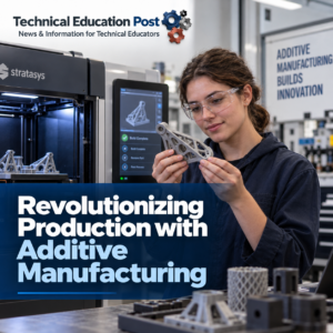 Revolutionizing manufacturing with additive manufacturing.