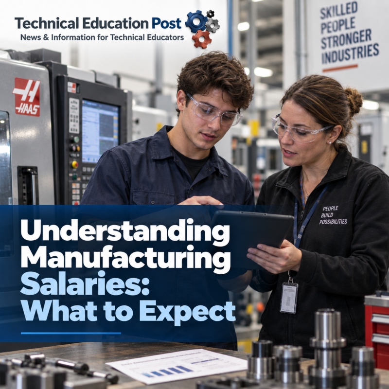 People discussing manufacturing salaries and what to expect in a plant.