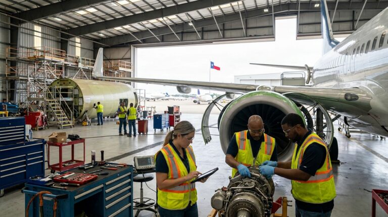 Texas Aerospace Expansion Fuels Demand for Aviation Technicians