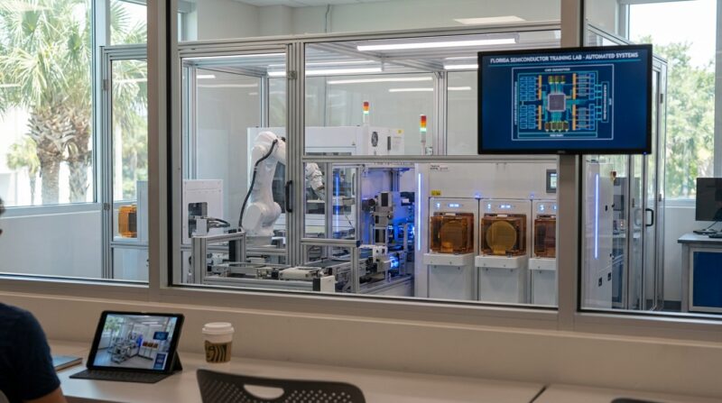 Florida College Introduces Fully Automated Semiconductor Training Lab