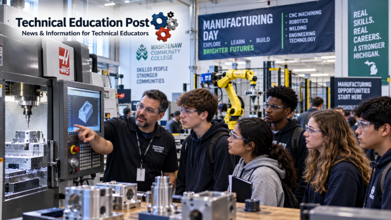 Michigan Manufacturing Day Connects High School Students With CNC, Robotics and Welding Careers